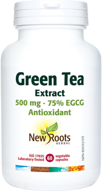 Green Tea Extract 500 mg · 75% EGCG